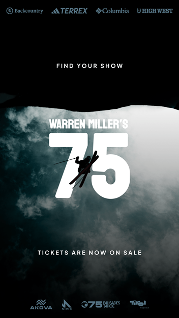 Picture of Warren Miller's "Seventy Five"